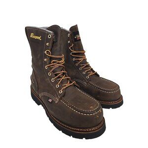 Thorogood Men's 8 "Steel Toe WP 804-3898 "Made In USA" Moc Toe Work Boot 9.5D